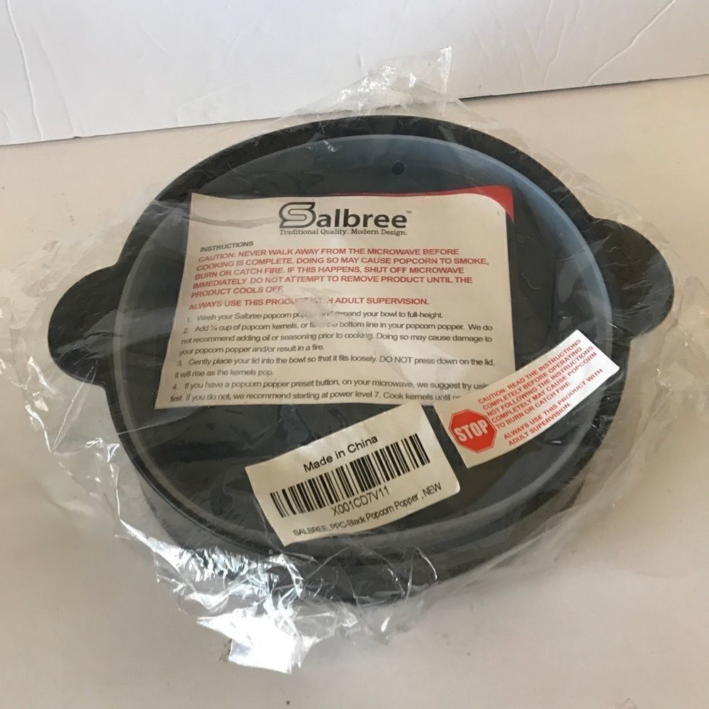 Salbree Microwave popcorn maker NWT